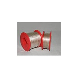 Dsm 0,60 mm - drut miedziany srebrzony "srebrzanka" - 100 g Dsm 0,60 mm - drut miedziany srebrzony "srebrzanka" - 100 g