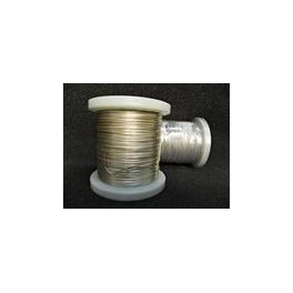 Dsm 0,60 mm - drut miedziany srebrzony "srebrzanka" - 1,0 kg Dsm 0,60 mm - drut miedziany srebrzony "srebrzanka" - 1,0 kg