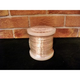 Dsm 0,70 mm - drut miedziany srebrzony "srebrzanka" - 1,0 kg